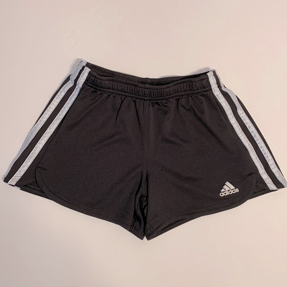 Adidas Girls Athletic Shorts (2 pair) - Picture 2 of 5